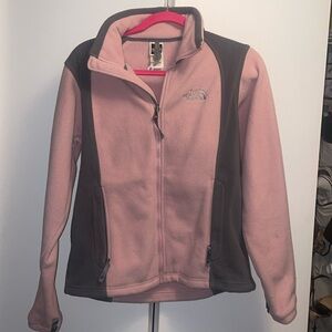 Small North Face Jacket Pink/Gray